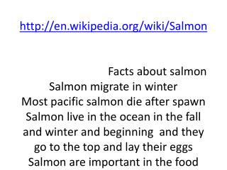 Salmon