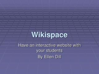 Wikispace