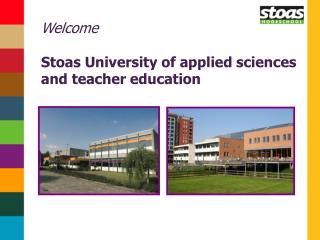 Welcome Stoas University of applied sciences and teacher education
