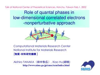Role of quantal phases in low-dimensional correlated electrons -nonperturbative approach