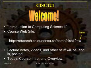 CISC124