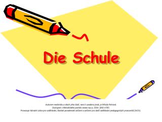 Die Schule