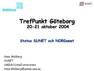 TrefPunkt Göteborg 20-21 oktober 2004