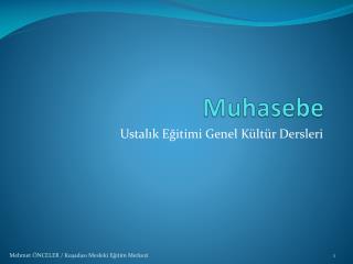 Muhasebe