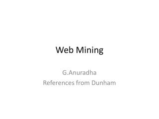 Web Mining