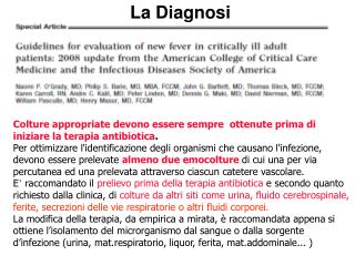 La Diagnosi