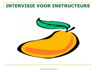 INTERVISIE VOOR INSTRUCTEURS