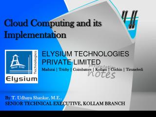 Cloud Computing and its Implementation