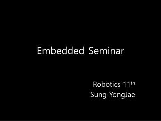 Embedded Seminar
