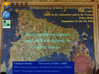 Dual quantum l iquids and shell evolutions in exotic nuclei