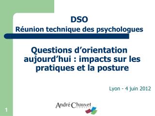 DSO Réunion technique des psychologues