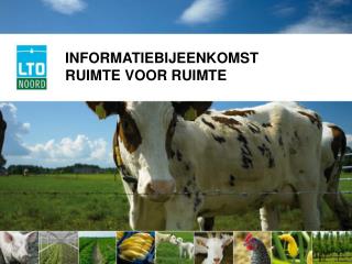 INFORMATIEBIJEENKOMST RUIMTE VOOR RUIMTE