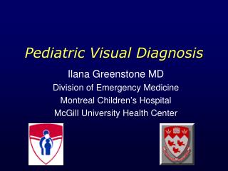 Pediatric Visual Diagnosis