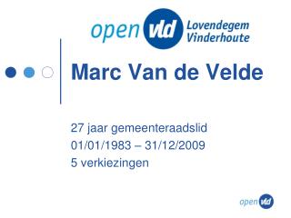 Marc Van de Velde