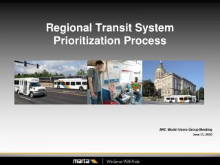 Regional Transit System Prioritization Process