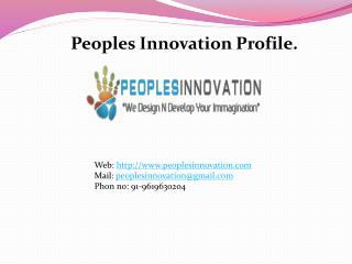 Peoples Innovation Profile.