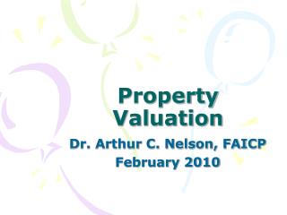 Property Valuation