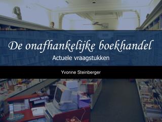 De onafhankelijke boekhandel