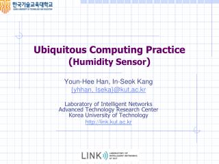 Ubiquitous Computing Practice ( Humidity Sensor )