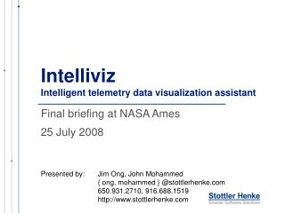 Intelliviz Intelligent telemetry data visualization assistant