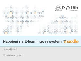 Napojení na E-learningový systém