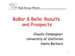 BaBar &amp; Belle: Results and Prospects