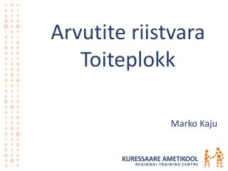 Arvutite riistvara Toiteplokk