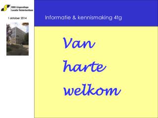 Van harte welkom