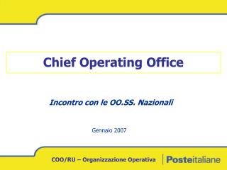 Chief Operating Office