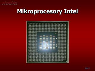 Mikroprocesory Intel