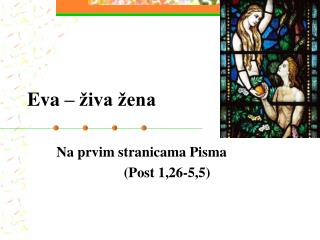 Eva – živa žena