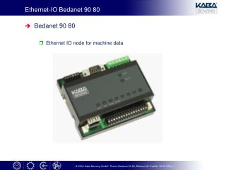 Ethernet-IO Bedanet 90 80