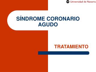 SÍNDROME CORONARIO AGUDO