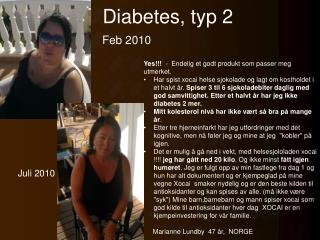 Diabetes, typ 2