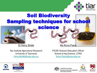 Soil Biodiversity Sampling techniques for school science