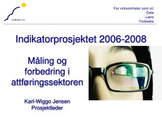 Indikatorprosjektet 2006-2008