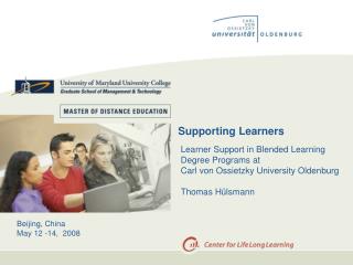 Supporting Learners