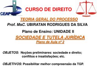 CURSO DE DIREITO