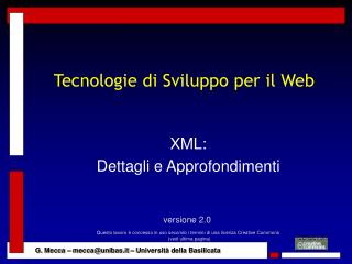 Tecnologie di Sviluppo per il Web