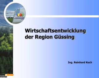 Wirtschaftsentwicklung der Region Güssing