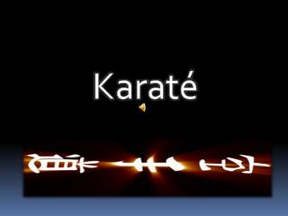 Karaté