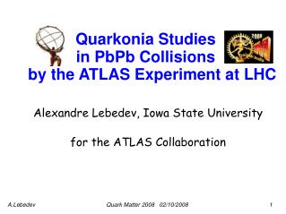 Quarkonia Studies in PbPb Collisions by the ATLAS Experiment at LHC