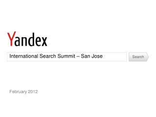 International Search Summit – San Jose