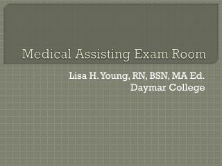 Medical Assisting Exam Room