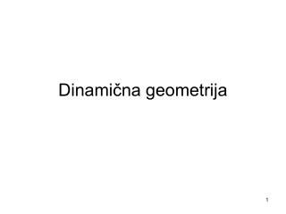 Dinamična geometrija