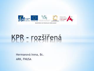 KPR - rozšířená