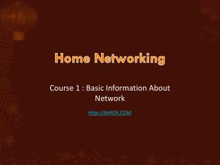 Home Networking