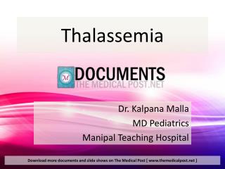 Thalassemia