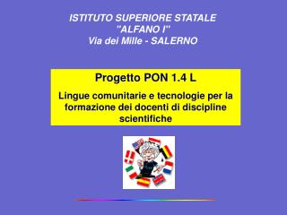 Progetto PON 1.4 L
