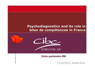 Psychodiagnostics and its role in bilan de compétences in France